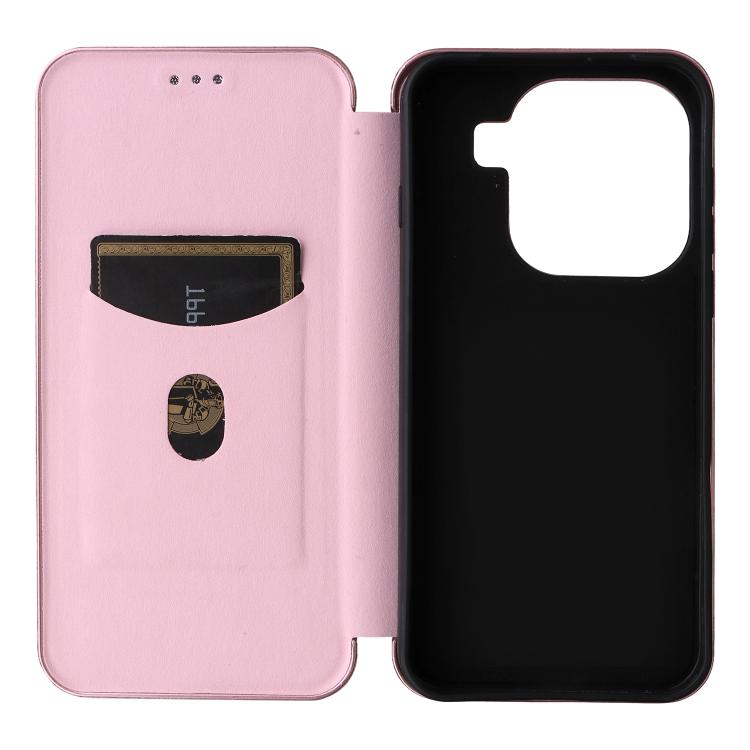 For OPPO Find X9 Pro Carbon Fiber Texture Flip Leather Phone Case