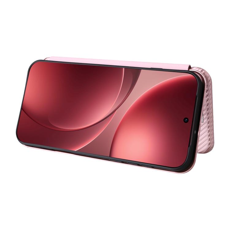 For OPPO Find X9 Pro Carbon Fiber Texture Flip Leather Phone Case