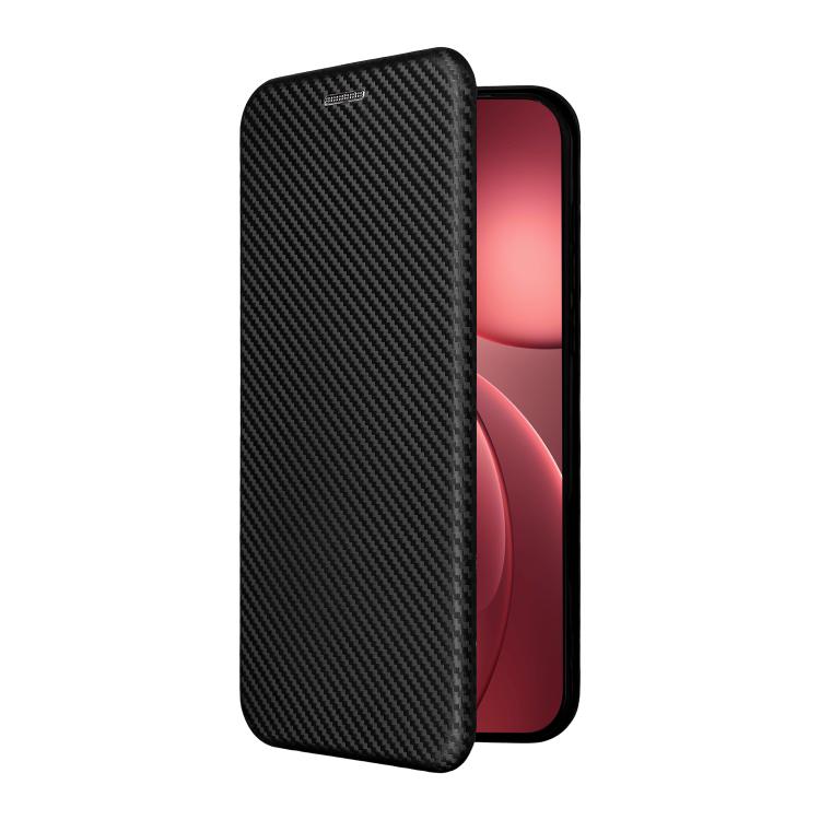 For OPPO Find X9 Pro Carbon Fiber Texture Flip Leather Phone Case