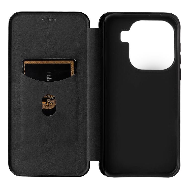 For OPPO Find X9 Pro Carbon Fiber Texture Flip Leather Phone Case
