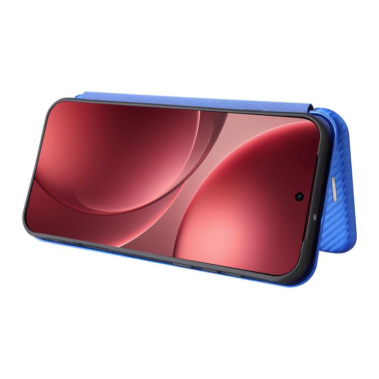 For OPPO Find X9 Pro Carbon Fiber Texture Flip Leather Phone Case
