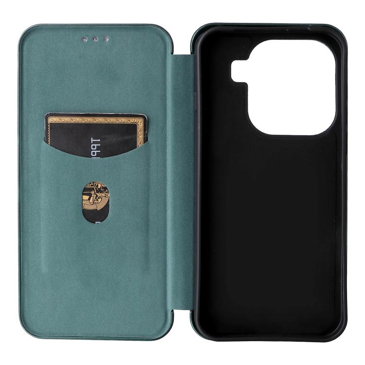 For OPPO Find X9 Pro Carbon Fiber Texture Flip Leather Phone Case