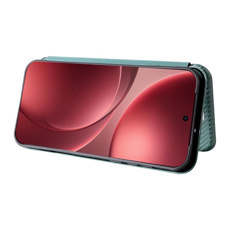 For OPPO Find X9 Pro Carbon Fiber Texture Flip Leather Phone Case