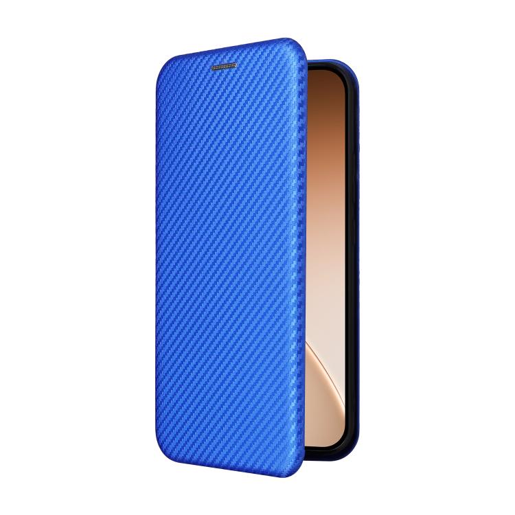 For OPPO Reno15 F 5G Carbon Fiber Texture Flip Leather Phone Case