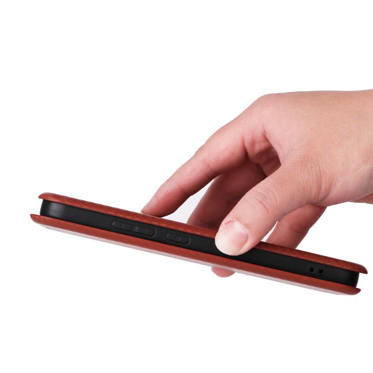 For OPPO Reno15 F 5G Carbon Fiber Texture Flip Leather Phone Case