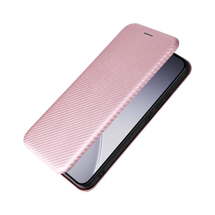 For OPPO Reno15 5G Global Carbon Fiber Texture Flip Leather Phone Case