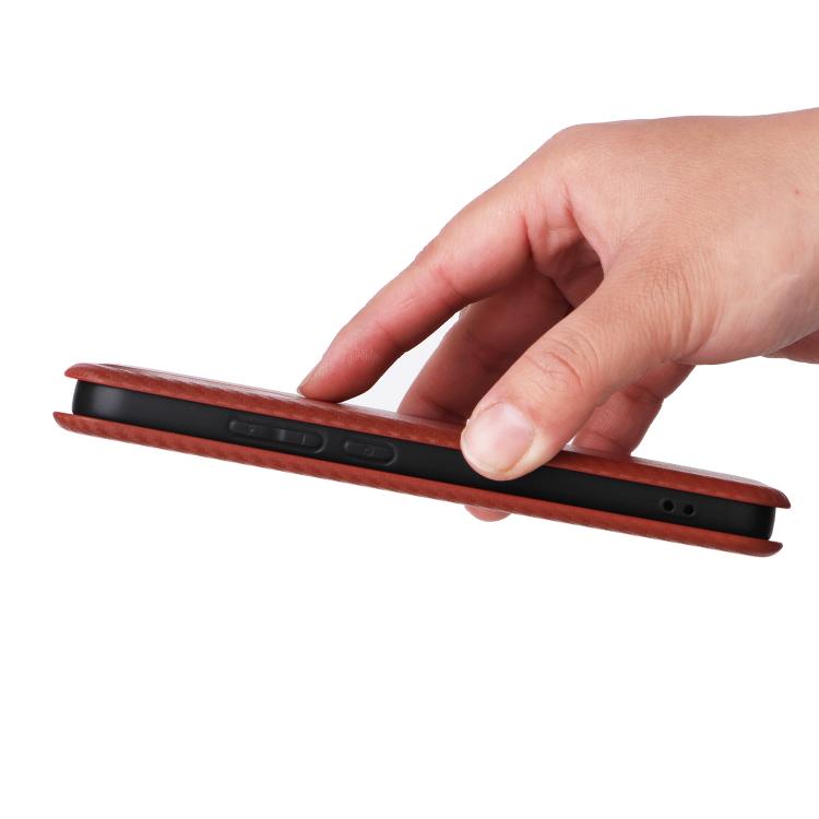 For OPPO Reno15 5G Global Carbon Fiber Texture Flip Leather Phone Case
