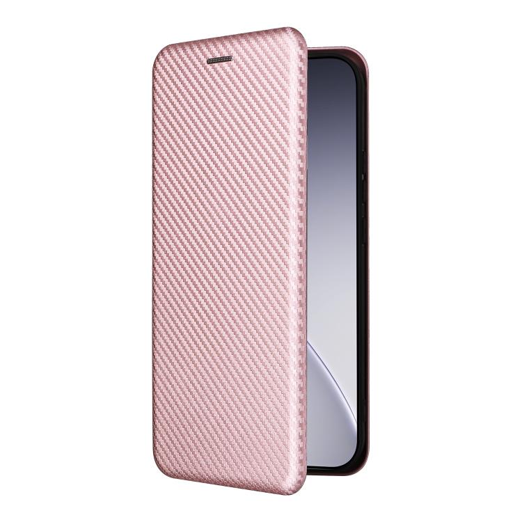 For OPPO Reno15 Pro Max 5G Global Carbon Fiber Texture Flip Leather Phone Case