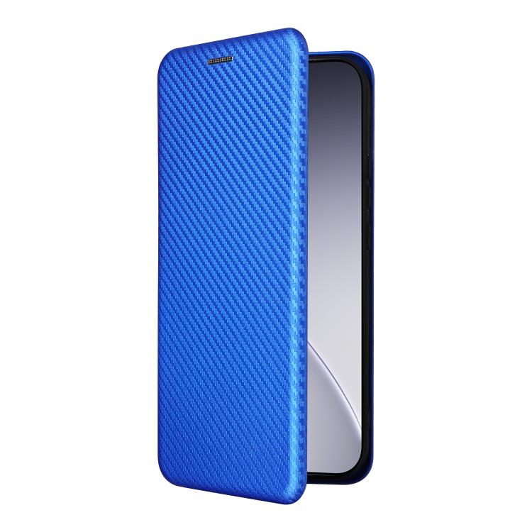 For OPPO Reno15 Pro Max 5G Global Carbon Fiber Texture Flip Leather Phone Case