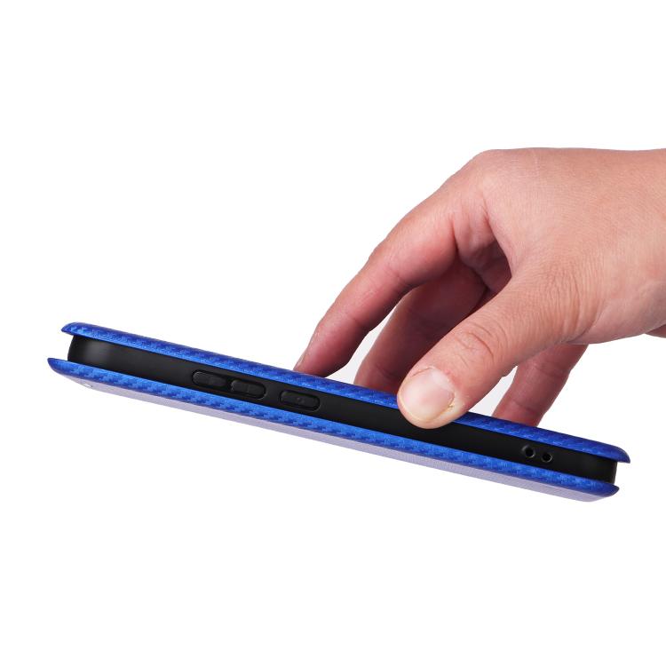 For OPPO Reno15 Pro Max 5G Global Carbon Fiber Texture Flip Leather Phone Case