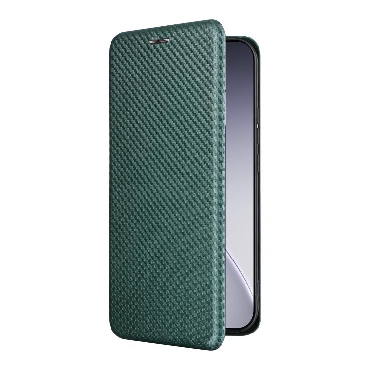 For OPPO Reno15 Pro Max 5G Global Carbon Fiber Texture Flip Leather Phone Case