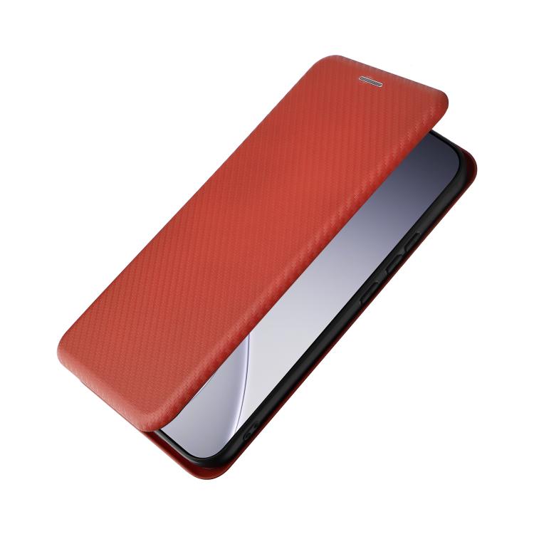 For OPPO Reno15 Pro Max 5G Global Carbon Fiber Texture Flip Leather Phone Case