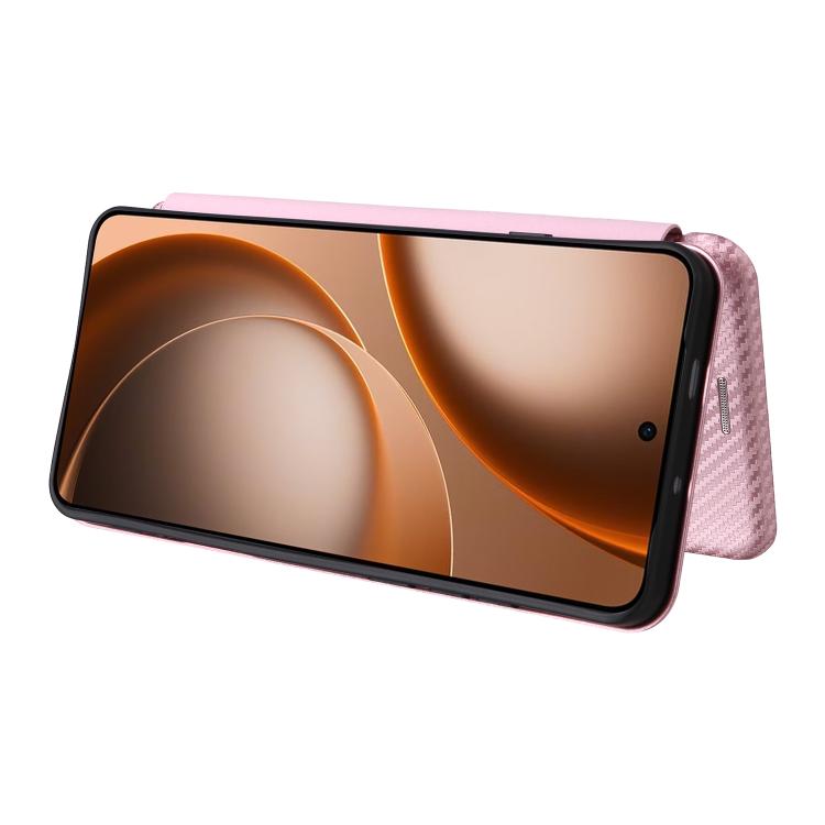 For OPPO Find X9 Ultra Carbon Fiber Texture Flip Leather Phone Case