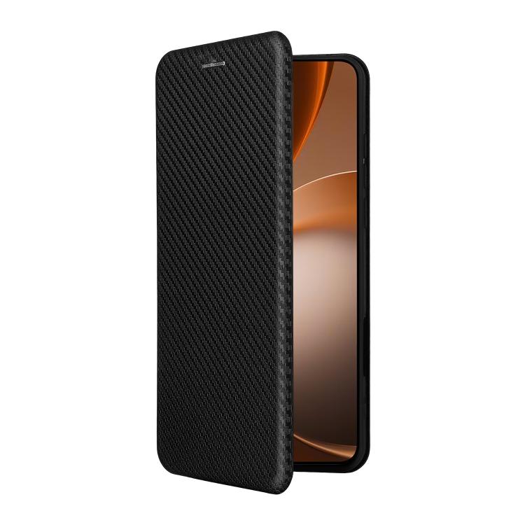 For OPPO Find X9 Ultra Carbon Fiber Texture Flip Leather Phone Case