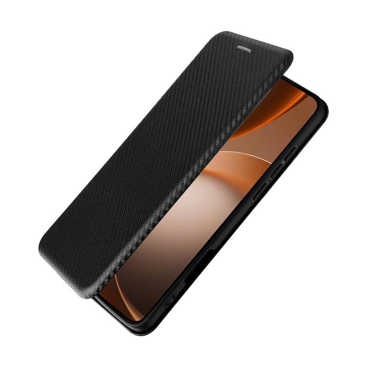 For OPPO Find X9 Ultra Carbon Fiber Texture Flip Leather Phone Case