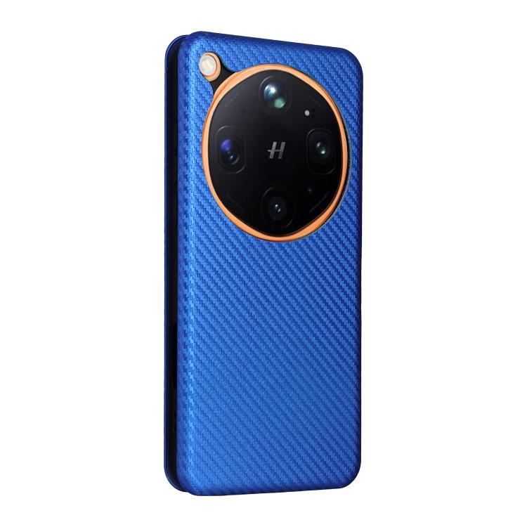 For OPPO Find X9 Ultra Carbon Fiber Texture Flip Leather Phone Case
