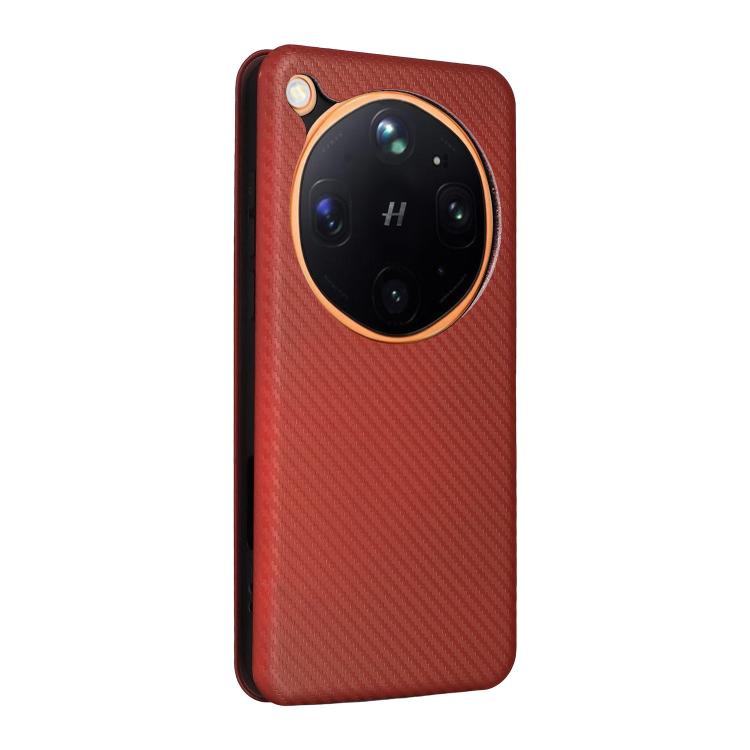 For OPPO Find X9 Ultra Carbon Fiber Texture Flip Leather Phone Case