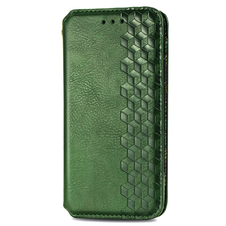 For Samsung Galaxy S20+ Cubic Grid Pressed Horizontal Flip Magnetic Leather Case with Holder & Card Slots & Wallet