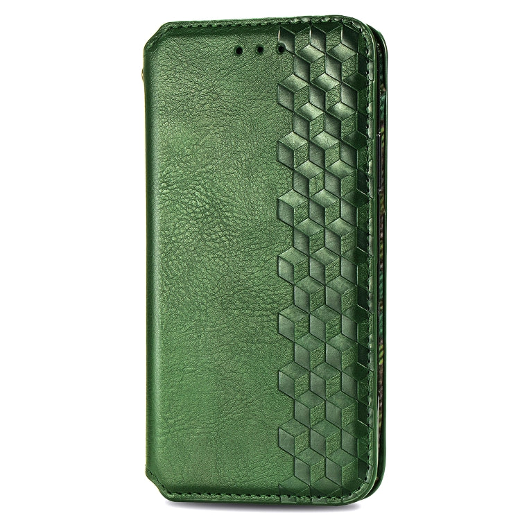 For Samsung Galaxy S20 Ultra Cubic Grid Pressed Horizontal Flip Magnetic Leather Case with Holder & Card Slots & Wallet