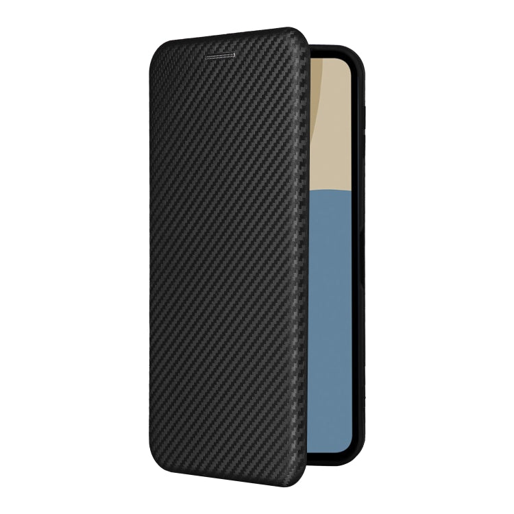 For Sharp Aquos Sense9 Carbon Fiber Texture Flip Leather Phone Case