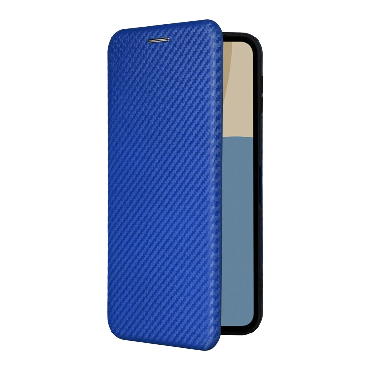 For Sharp Aquos Sense9 Carbon Fiber Texture Flip Leather Phone Case