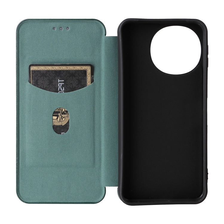 For Sharp Aquos Sense9 Carbon Fiber Texture Flip Leather Phone Case