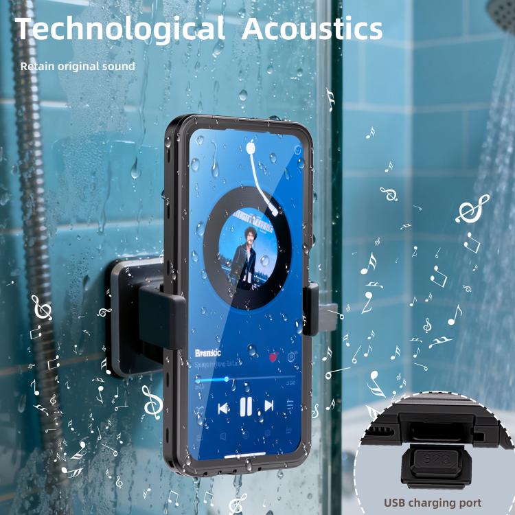 For Motorola Moto G Play 2026 RedPepper IP68 Life Waterproof Phone Case - Black
