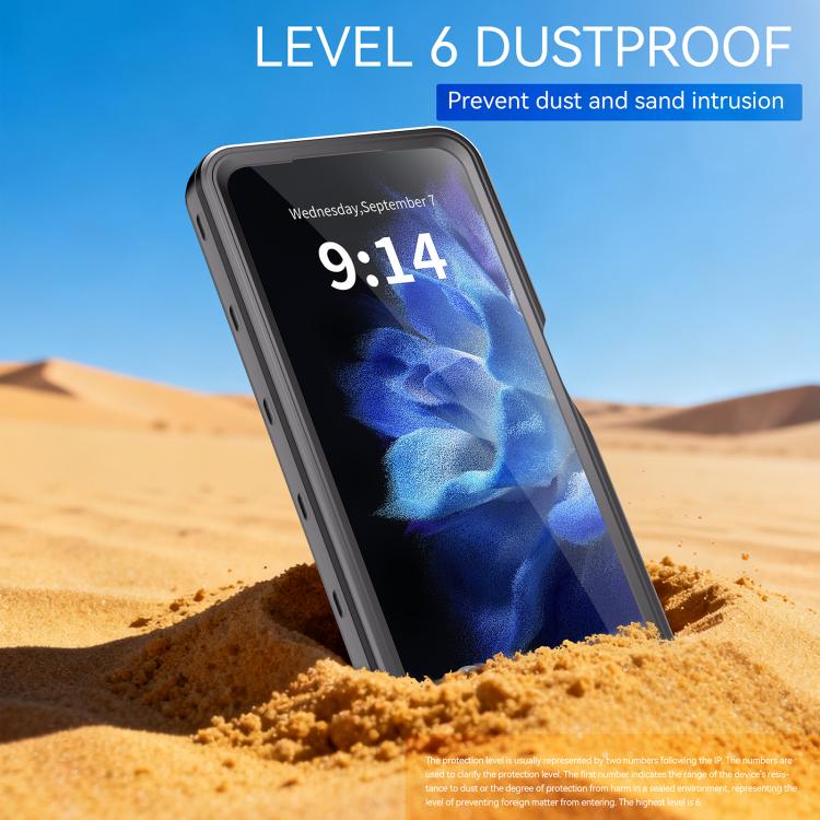 For Motorola Moto G Play 2026 RedPepper IP68 Life Waterproof Phone Case - Black