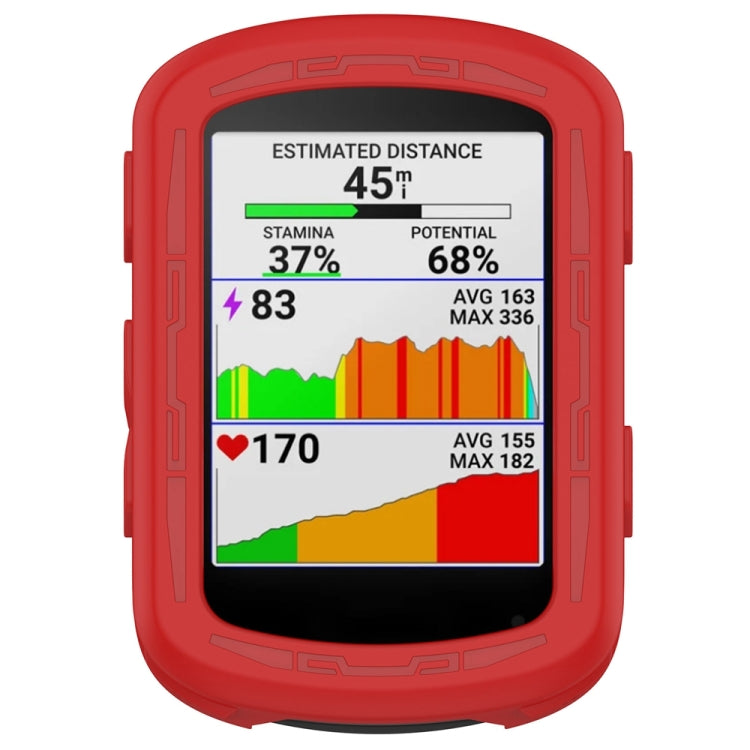 For Garmin Edge 840 / Edge 540 Stopwatch Armor Silicone Protective Case