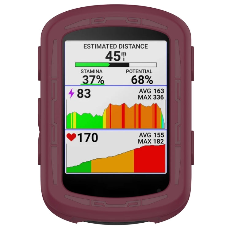 For Garmin Edge 840 / Edge 540 Stopwatch Armor Silicone Protective Case