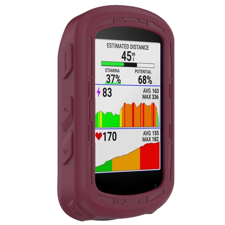 For Garmin Edge 840 / Edge 540 Stopwatch Armor Silicone Protective Case