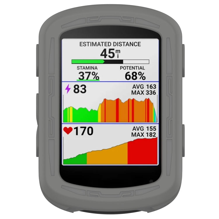 For Garmin Edge 840 / Edge 540 Stopwatch Armor Silicone Protective Case