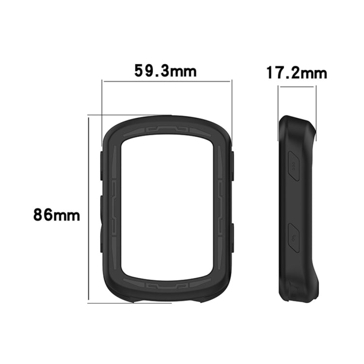 For Garmin Edge 840 / Edge 540 Stopwatch Armor Silicone Protective Case