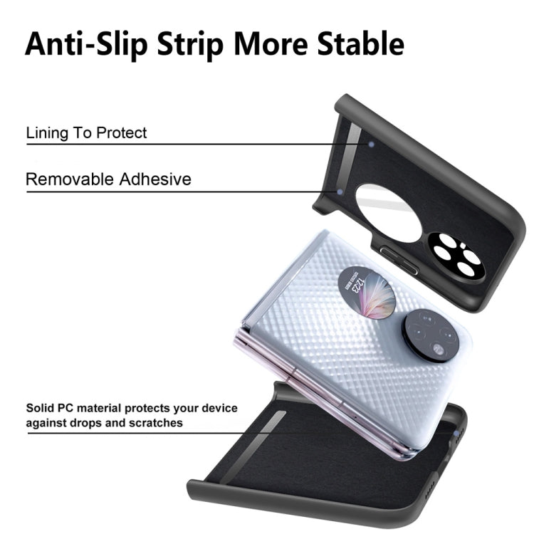 For Huawei P50 Pocket  Litchi Texture PU Shockproof Phone Case