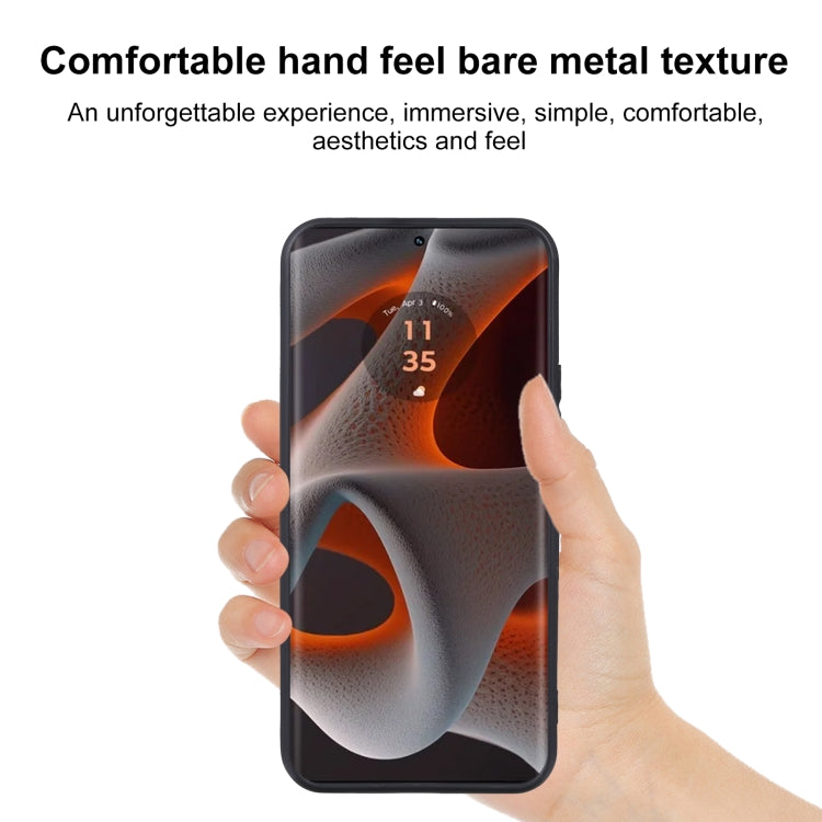 For Motorola Edge 50s Pro TPU Phone Case - Black