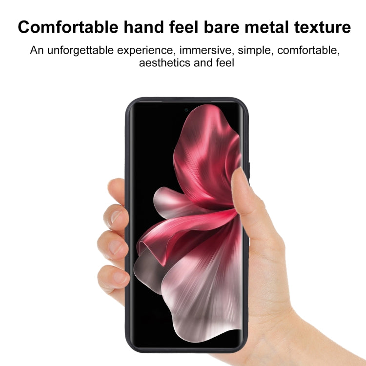 For vivo V30e 6.78 inch TPU Phone Case - Black