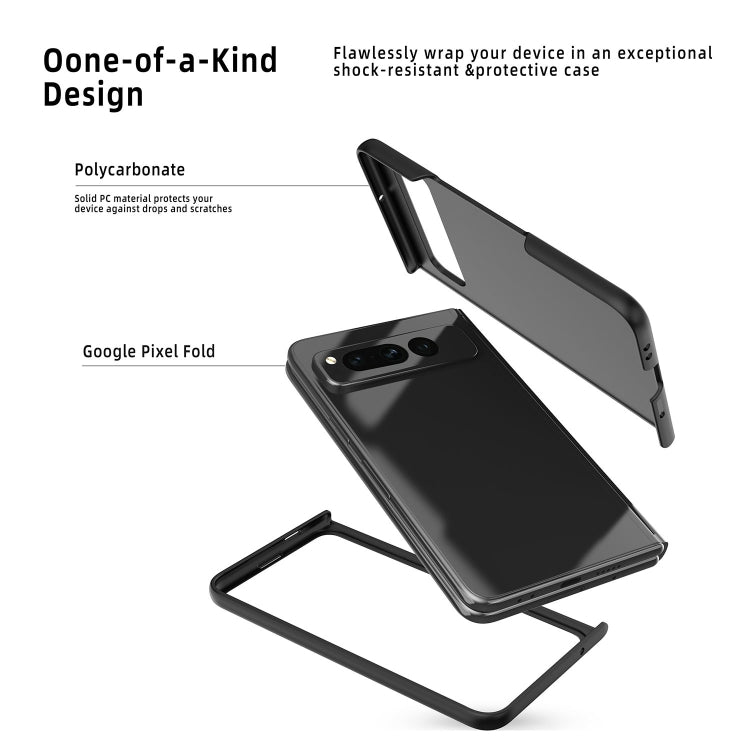 For Google Pixel Fold Oil-sprayed Integrated Phone Case