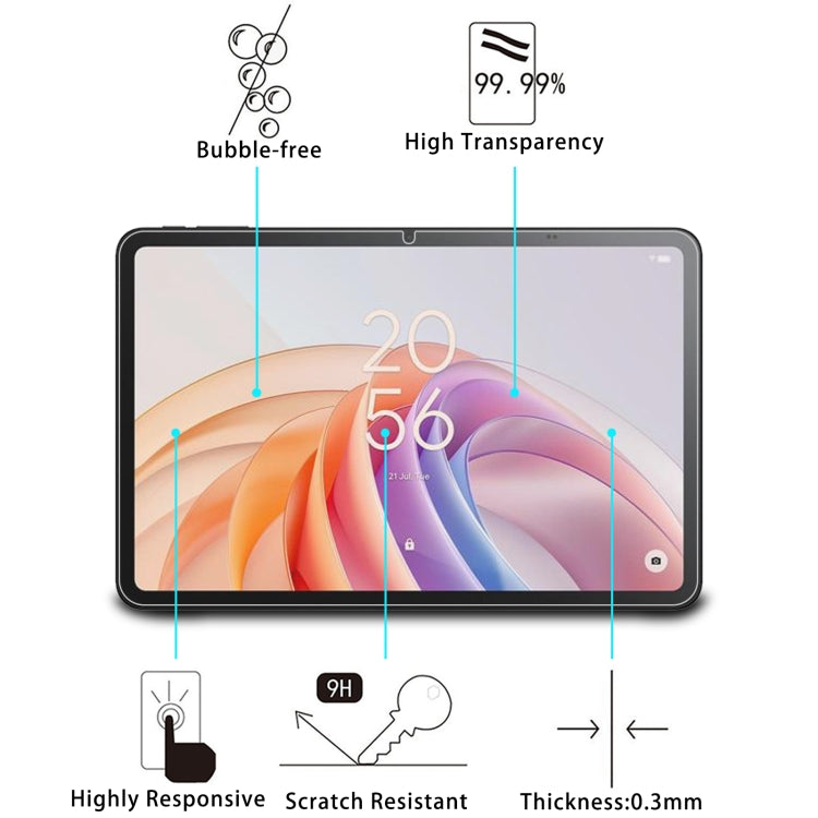 For TCL Nxtpaper 11 WiFi / Tab 11 FE 9H 0.3mm Explosion-proof Tempered Glass Film
