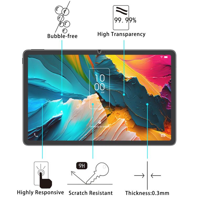 For TCL Nxtpaper 11 Gen2 11 inch 25pcs 9H 0.3mm Explosion-proof Tempered Glass Film