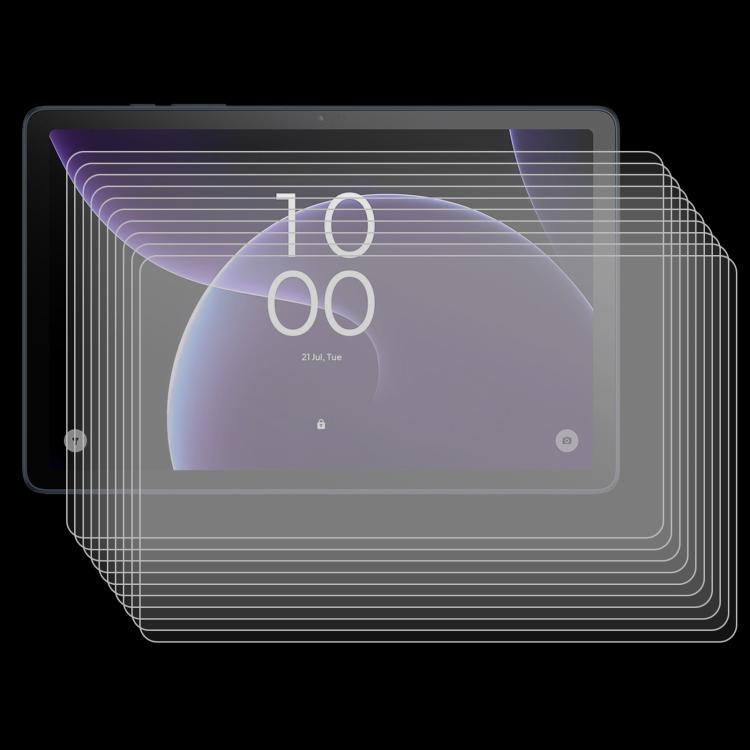 For TCL Tab 10 Gen4 10.1 25pcs 9H 0.3mm Explosion-proof Tempered Glass Film