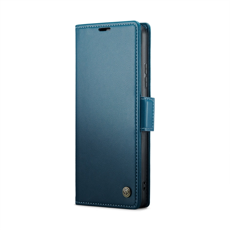 For Xiaomi Redmi Note 13 4G CaseMe 023 Butterfly Buckle Litchi Texture RFID Anti-theft Leather Phone Case