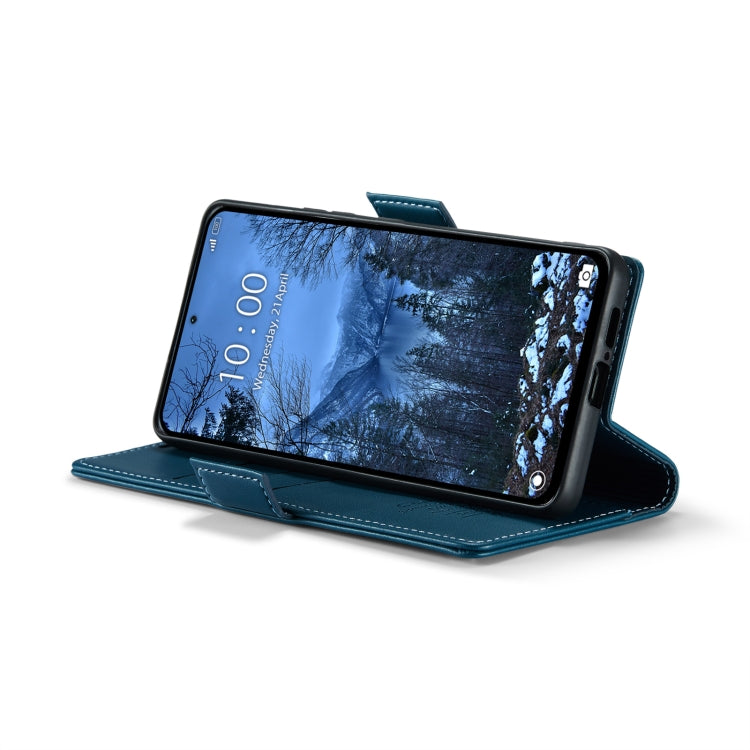 For Xiaomi Redmi Note 13 4G CaseMe 023 Butterfly Buckle Litchi Texture RFID Anti-theft Leather Phone Case