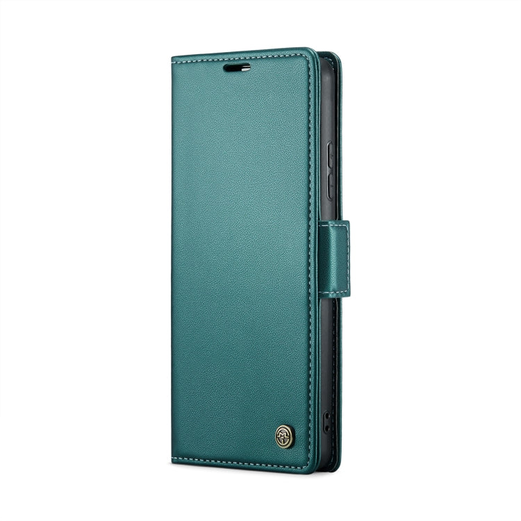 For Xiaomi Redmi Note 13 4G CaseMe 023 Butterfly Buckle Litchi Texture RFID Anti-theft Leather Phone Case