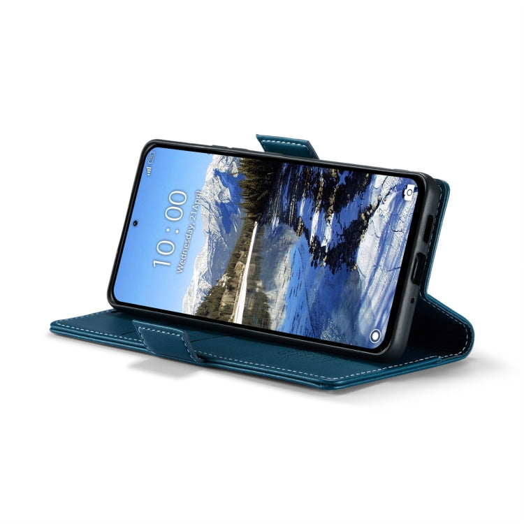 For Xiaomi Redmi Note 13 Pro 4G CaseMe 023 Butterfly Buckle Litchi Texture RFID Anti-theft Leather Phone Case