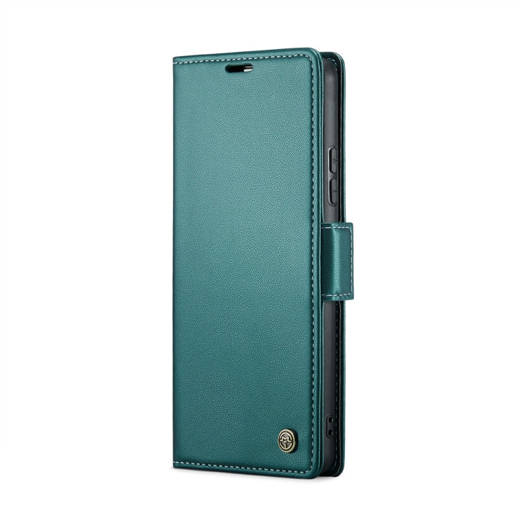 For Xiaomi Redmi Note 13 Pro 4G CaseMe 023 Butterfly Buckle Litchi Texture RFID Anti-theft Leather Phone Case