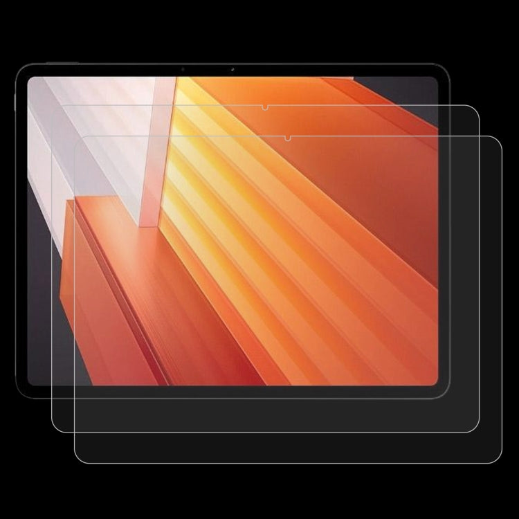 For vivo iQOO Pad / Pad 2 2pcs 9H 0.3mm Explosion-proof Tempered Glass Film