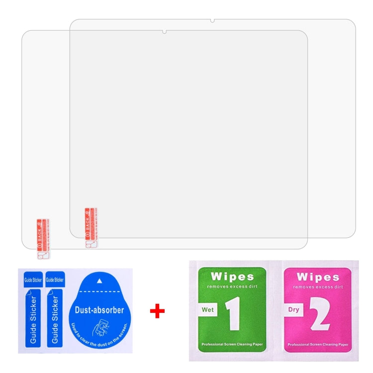 For vivo iQOO Pad / Pad 2 2pcs 9H 0.3mm Explosion-proof Tempered Glass Film
