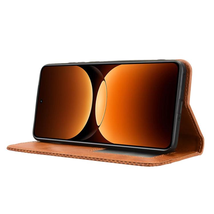 For Realme GT 7 Pro 5G Magnetic Buckle Retro Texture Leather Phone Case