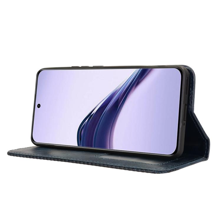 For Realme 14 Pro Lite 5G Magnetic Buckle Retro Texture Leather Phone Case