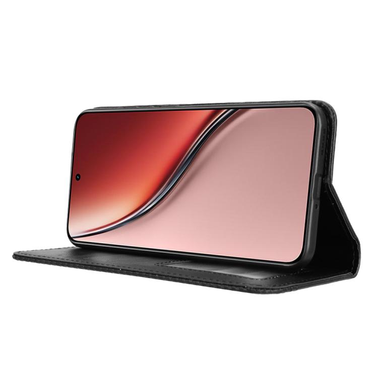 For Realme P3 Ultra 5G Magnetic Buckle Retro Texture Leather Phone Case
